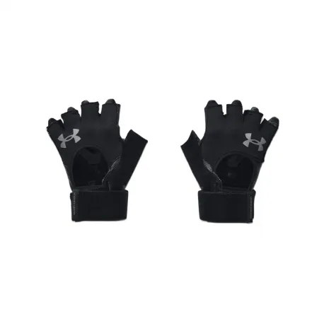 Pánske fitness rukavice na cvičenie UNDER ARMOUR Ms Weightlifting Gloves-BLK