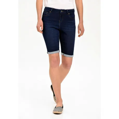 Dámske riflové kraťasy VOLCANO D-FIFY-NAVY 600