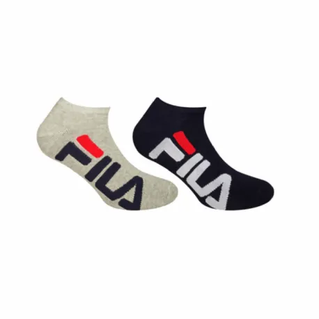 Ponožky FILA F9199 INVISIBLE SOCKS 2 PACK-189 NAVY GREY