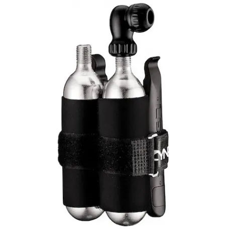 CO2 pumpa na bicykel (inflátor) LEZYNE TWIN KIT 25G