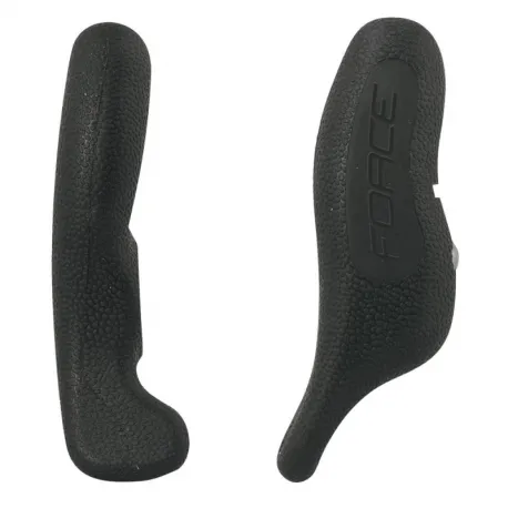 Rohy (bulhorny) na bicykel FORCE RAB 12 cm AL + rubber
