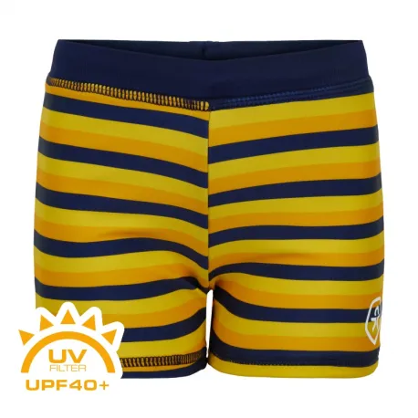 Chlapčenské plavky COLOR KIDS Swim trunks AOP-saffron