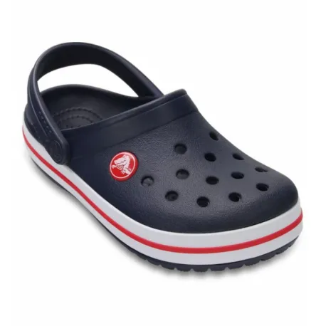 Chlapčenské kroksy (rekreačná obuv) CROCS Crocband Clog Kids navy red