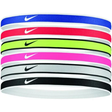 Čelenka NIKE SWOOSH HEADBANDS 6PK UR GR VT