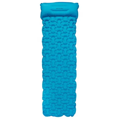 Nafukovacie lehátko SPOKEY AIR BED PILLOW BIG Self - 213x62x6 Blue