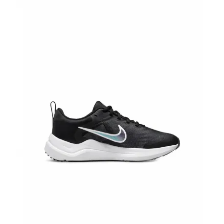 Juniorská športová obuv (tréningová) NIKE Downshifter 12 black dark smoke grey white