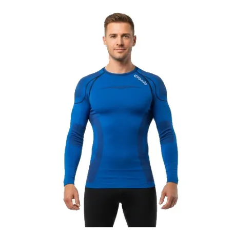 Pánske termo tričko s dlhým rukávom GEDO CAMISETA TERMICA SOLIDARIA blue