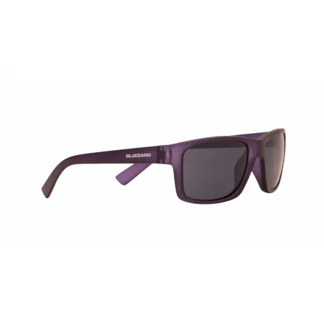 Slnečné okuliare BLIZZARD Sun glasses PCC602002-transparent dark purple mat-65-17-135