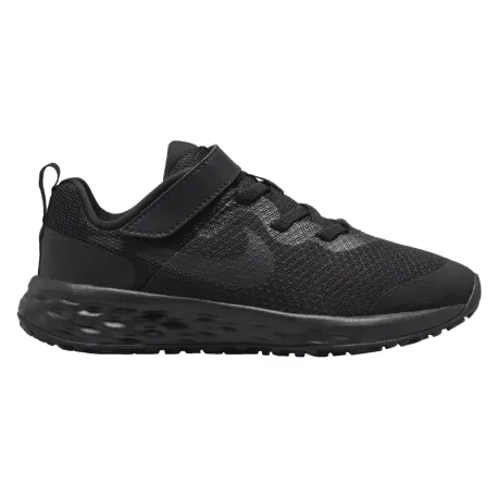 Detská športová obuv (tréningová) NIKE Revolution 6 black black dark smoke grey