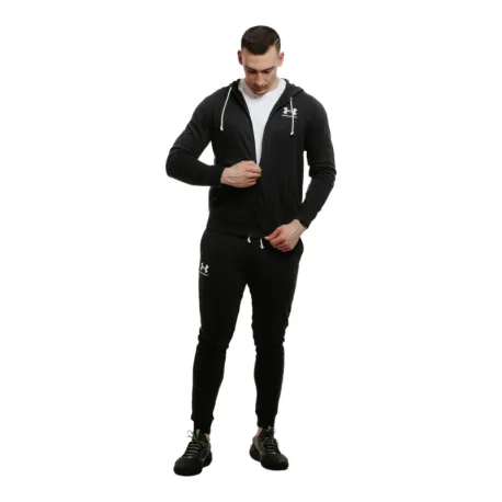 Pánska mikina so zipsom UNDER ARMOUR UA Rival Terry LC FZ