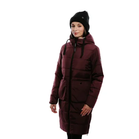 Dámska bunda AUTHORITY CJ-PEPEA burgundy