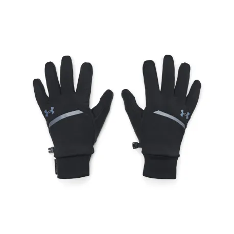 Pánske rukavice UNDER ARMOUR UA Storm Fleece Run Gloves-BLK