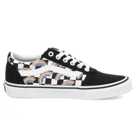 Dámska rekreačná obuv VANS WM Ward Rainbow Checkerboard multi white