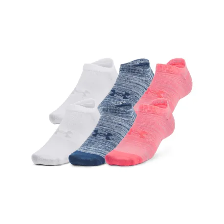 Ponožky UNDER ARMOUR UA Essential No Show 6 pack-PNK-1370542-819