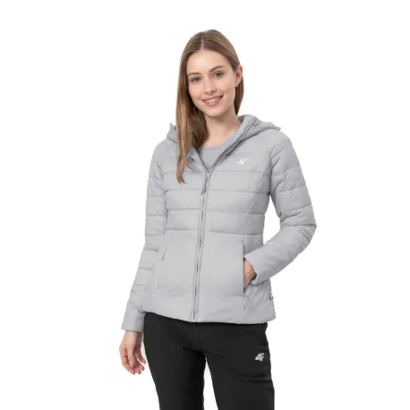 Dámska turistická bunda 4F WOMENS JACKET KUDP017-34S-LIGHT BLUE