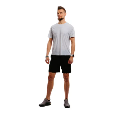 Pánske bežecké tričko s krátkym rukávom ANTA SS Tee-852225112-1-SS22_Q2-Mecho Grey
