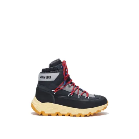 Pánske členkové zimné topánky MOON BOOT TECH HIKER, 003 black