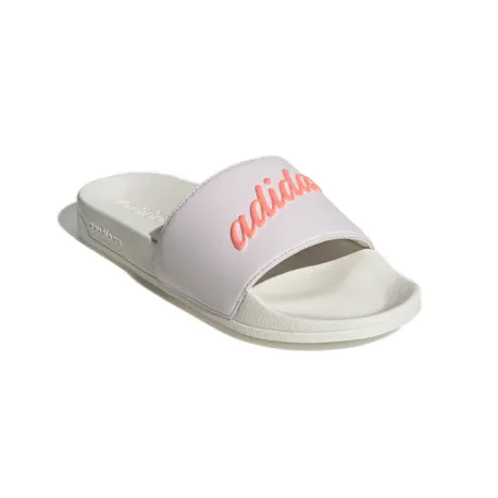 Dámske šlapky (plážová obuv) ADIDAS Adilette Shower almost pink acid red chalk white