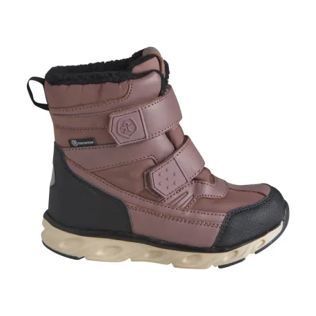Dievčenské vysoké zimné topánky COLOR KIDS Boots high cut w.2 WP marron
