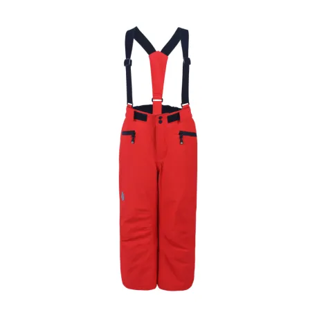 Chlapčenské lyžiarske nohavice COLOR KIDS Ski pantsw. pockets, AF 10.000, racing red