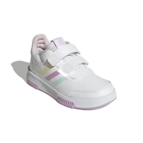Dievčenská rekreačná obuv ADIDAS Tensaur Sport 2.0 CF K cloud white almost blue bliss lilac
