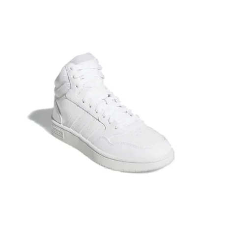 Dámska rekreačná obuv ADIDAS Hoops 3.0 Mid cloud white cloud white dash grey