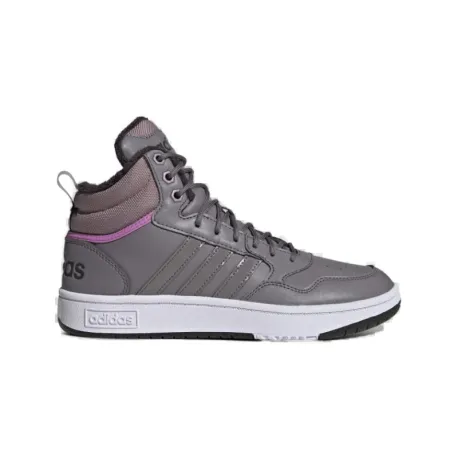 Dámske členkové zimné topánky ADIDAS Hoops 3.0 Mid WTR tracy grey tracy grey wonder red