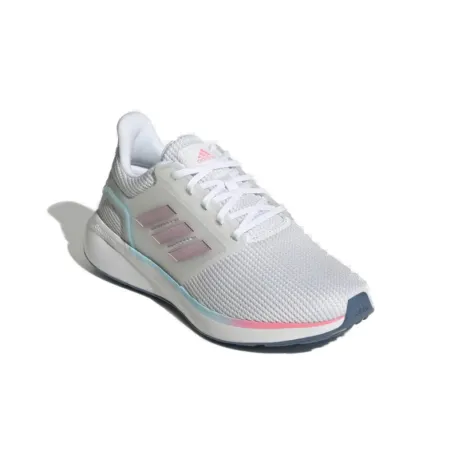 Dámska športová obuv (tréningová) ADIDAS EQ19 cloud white matt purple met bliss blue