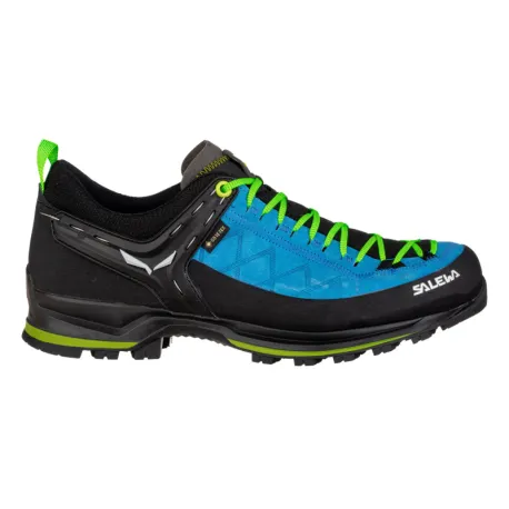Pánska nízka turistická obuv SALEWA Mountain Trainer 2 GTX M blue danube fluo green