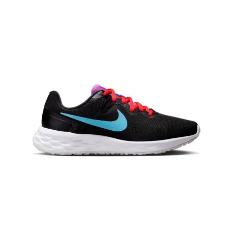 Dámska športová obuv (tréningová) NIKE Revolution 6 black baltic blue bright crimson
