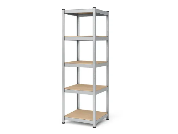 Regál 180x40x40 cm pozinkovaný 5-policový, nosnosť 875 kg