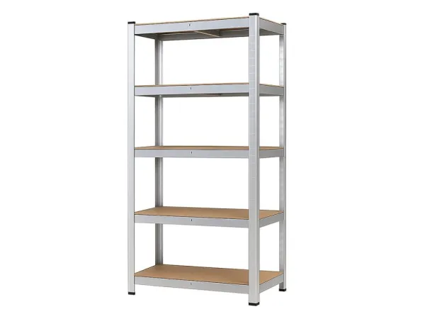 Regál 200x100x50 cm pozinkovaný 5-policový, nosnosť 875 kg