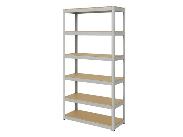 Regál 220x100x50 cm pozinkovaný 6-policový, nosnosť 1050 kg