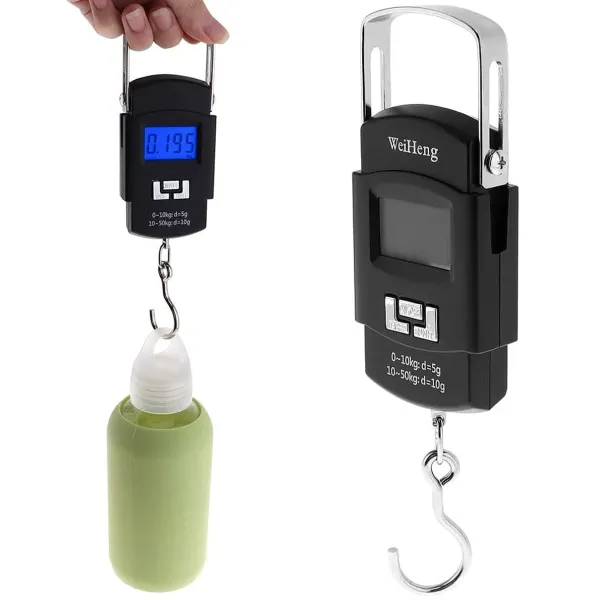 Electronic WH-A08 Váha na batožinu a ryby digitálna do 50 kg, prenosná