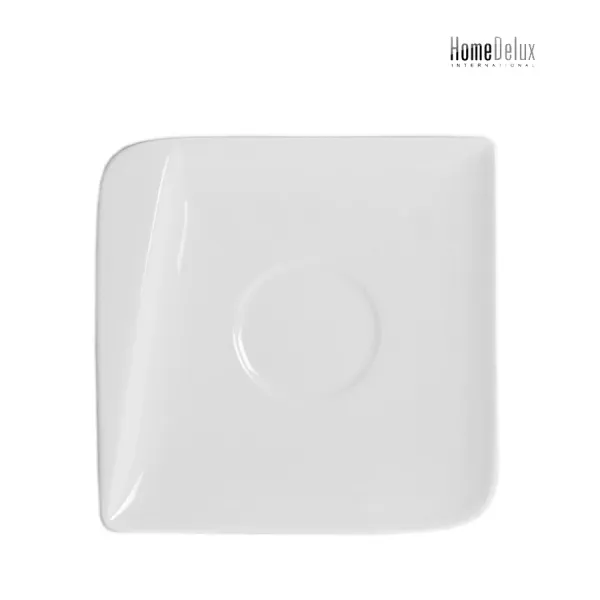 HomeDelux HD12035 Porcelánová podšálka 14cm, biela