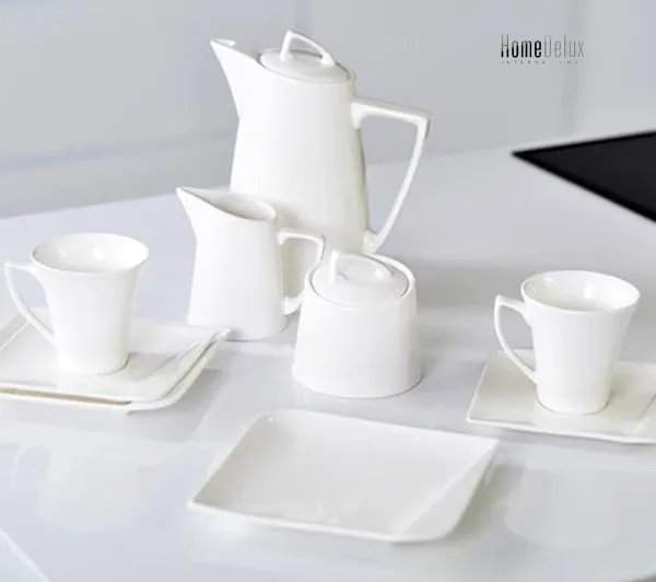 HomeDelux HD12055 Porcelánová kávová súprava, 190 ml, 21ks