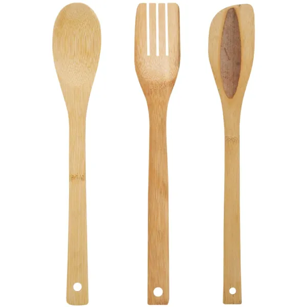TFY KITCHEN 46932  3-dielny set kuchynského  náčinia, bambusové