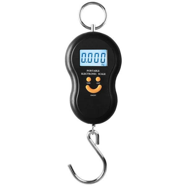 TFY Portable3-Black Váha na batožinu a ryby digitálna, prenosná 50 kg