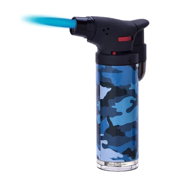 TFY No.9589BLUE Plynový horák, Flambovacia pištoľ, maskáčová modrá