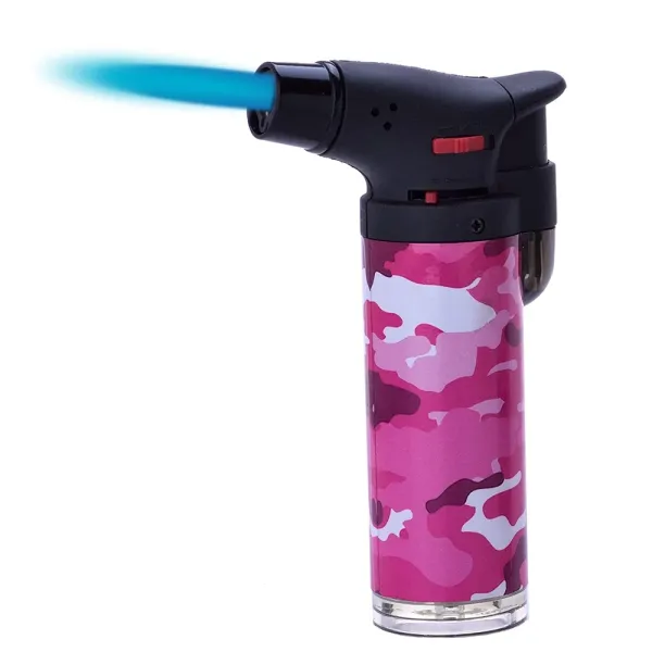 TFY No.9589PINK Plynový horák, Flambovacia pištoľ, maskáčová ružová