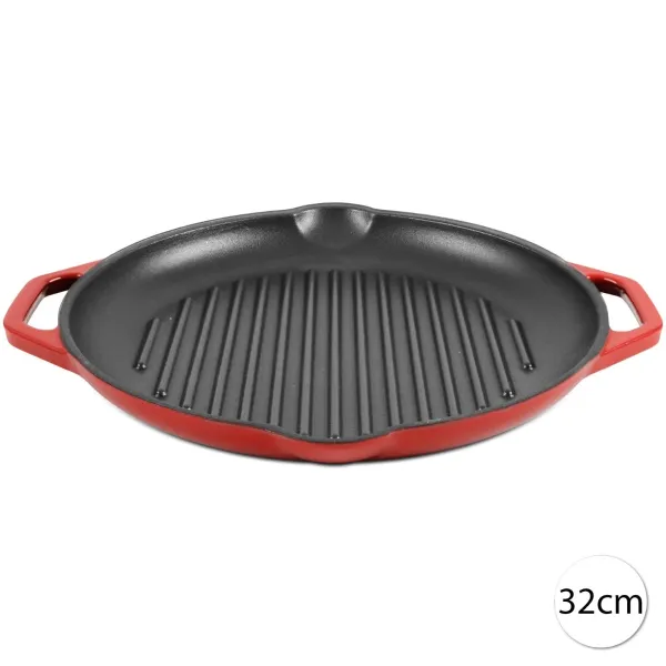 Zurrichberg ZB/2046 Liatinová panvica, grilovacia panvica DELUXE 32cm