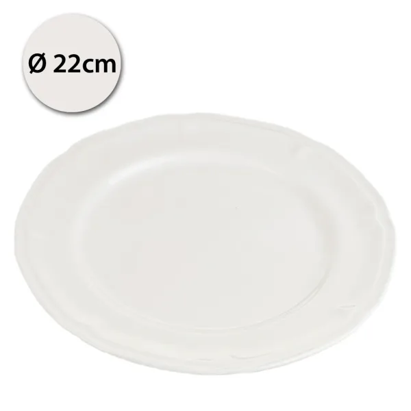 Affek Design HTTB 9209 Porcelánový dezertný tanier Camille, okrúhly 22cm
