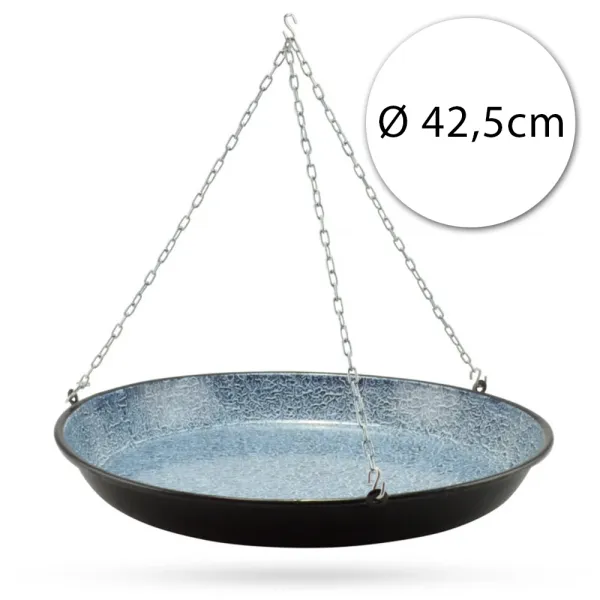 Perfect Home 28101 Grilovacia panvica na retiazke smalt, 42,5 cm