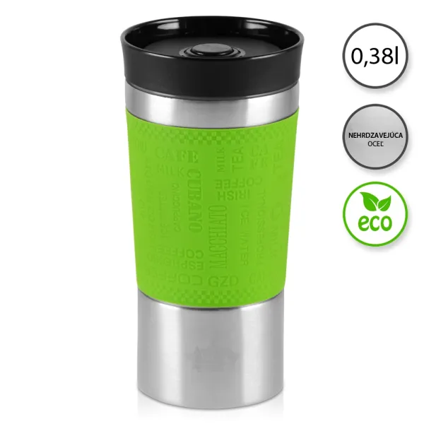 Peterhof PH-83421 Termohrnček 380 ml, zelený
