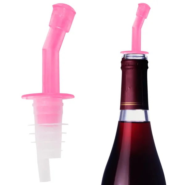 Kmt Style 7410 Plastový lievik na alkohol, 10cm, 2ks, ružový