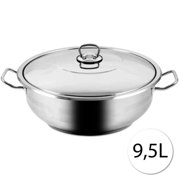 ARIAN 1401.018 Nerezový gastro hrniec, 32x12cm, 9.5L