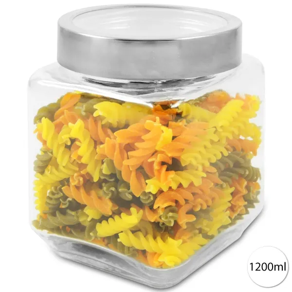 ODELO OD1800 Dóza na potraviny, sklenená, 1200ml, 15x12cm