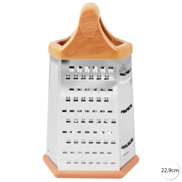 Cook Line ALA FUS1812 Strúhadlo na zeleninu, ovocie a zemiaky, 6-stranné, 22,9 cm