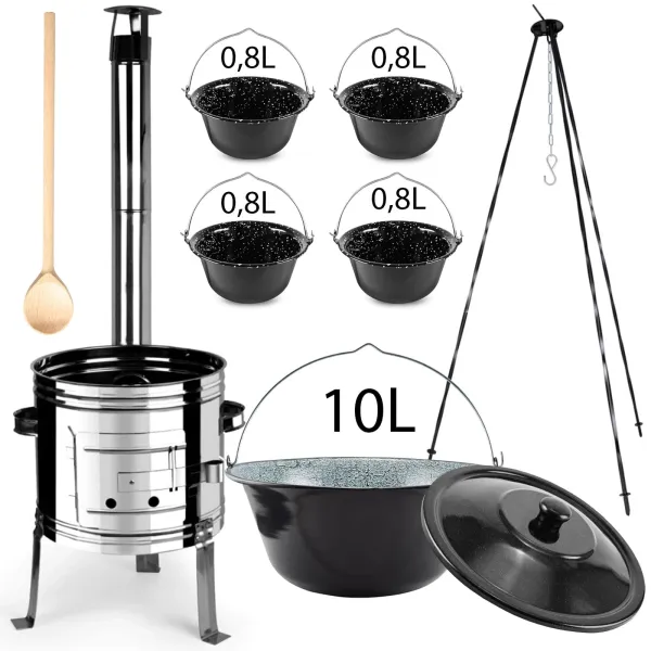 Perfect Home Partyset42 Kotlíková súprava 10L, 9ks