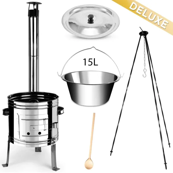 Perfect Home Partyset49 DELUXE Kotlíková súprava 15L, 5ks
